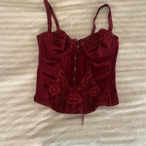 laced corset,large